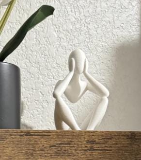 Celestial Resonance: Embrace of the Unseen - Sculpture in Mid-Air