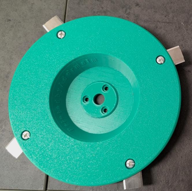 With disc cover