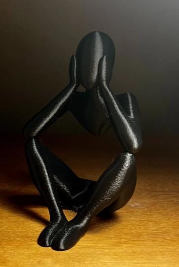 Celestial Resonance: Embrace of the Unseen - Sculpture in Mid-Air