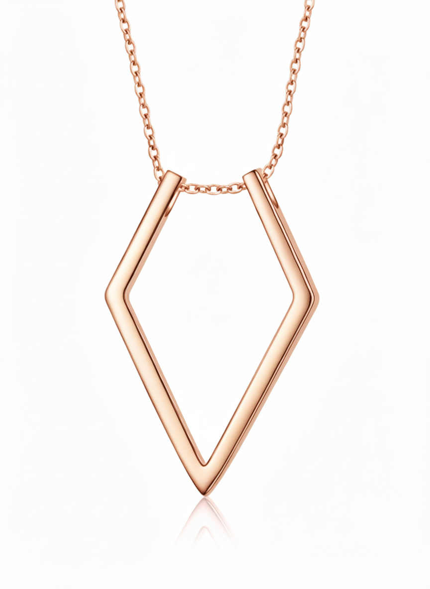 Ring Holder for Men - Necklace for Wedding & Engagement Rings – Minimalist Pendant, Gold & Silver Options