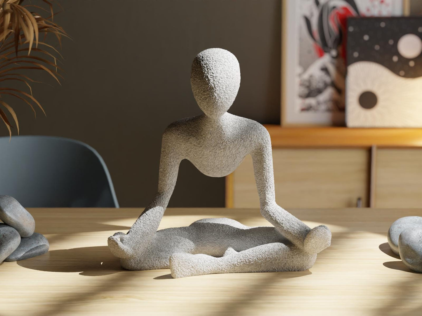NObody - Medito- Sculpture in Mid-Air
