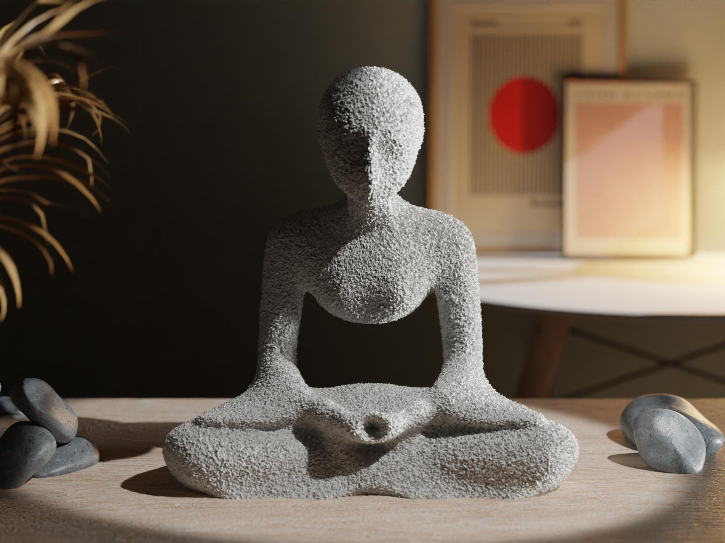 NObody: Monk - Sculpture in Mid-Air
