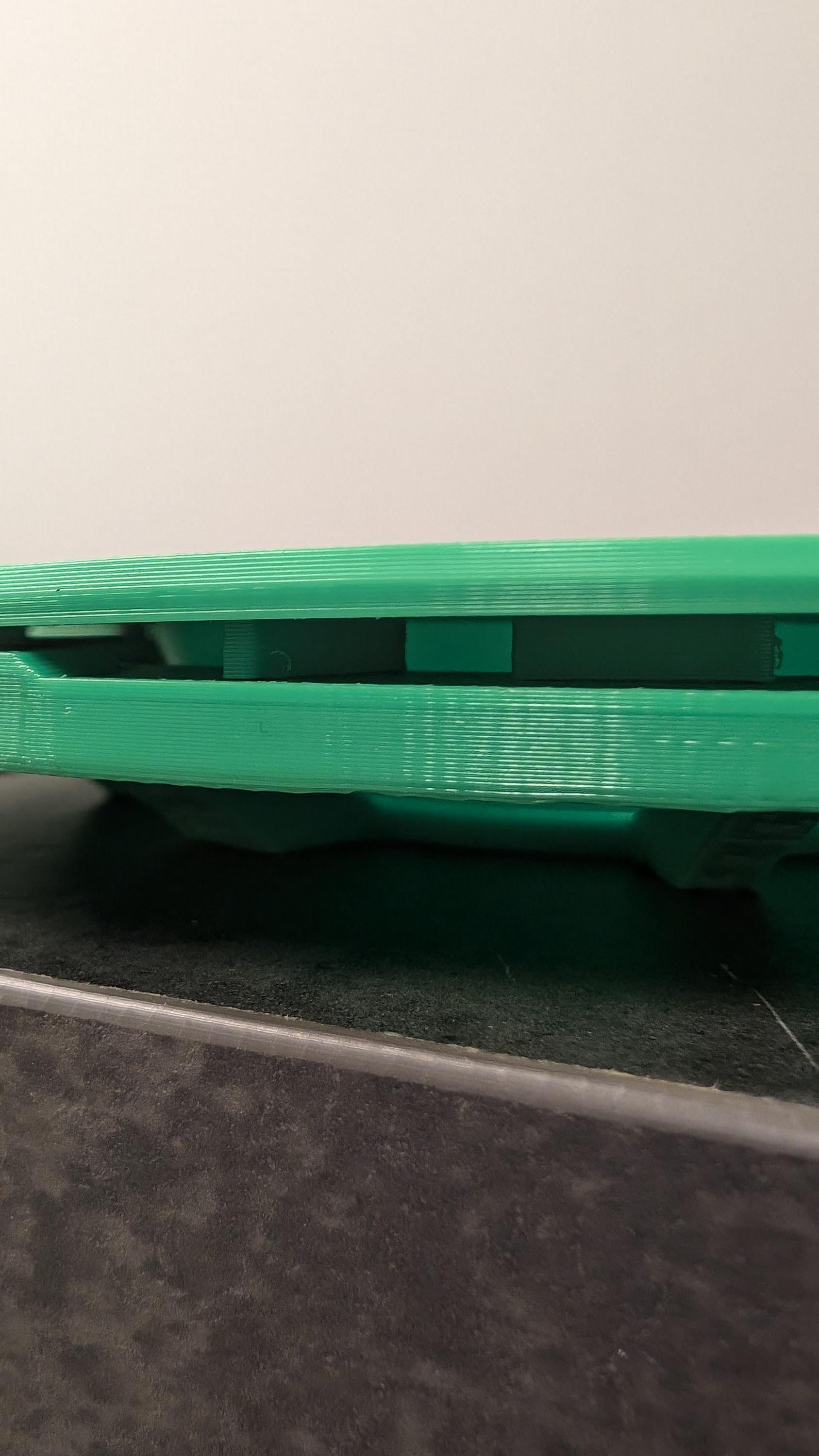 Mammotion Luba cutter disc with cover fitted, blade detail