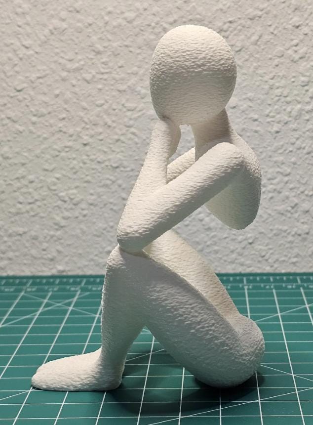 Celestial Resonance: Beyond Sight - Sculpture in Mid-Air