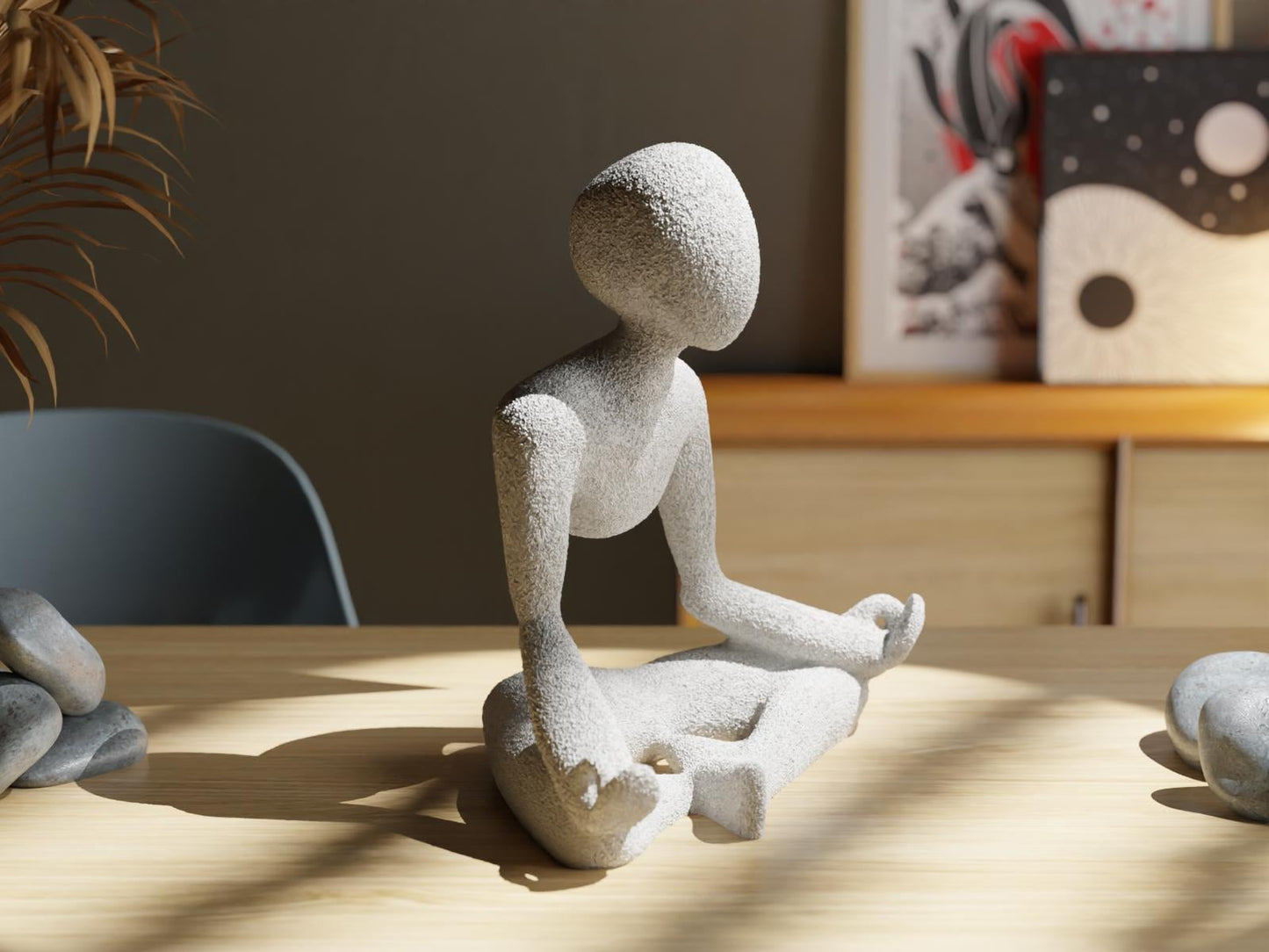 NObody - Medito- Sculpture in Mid-Air