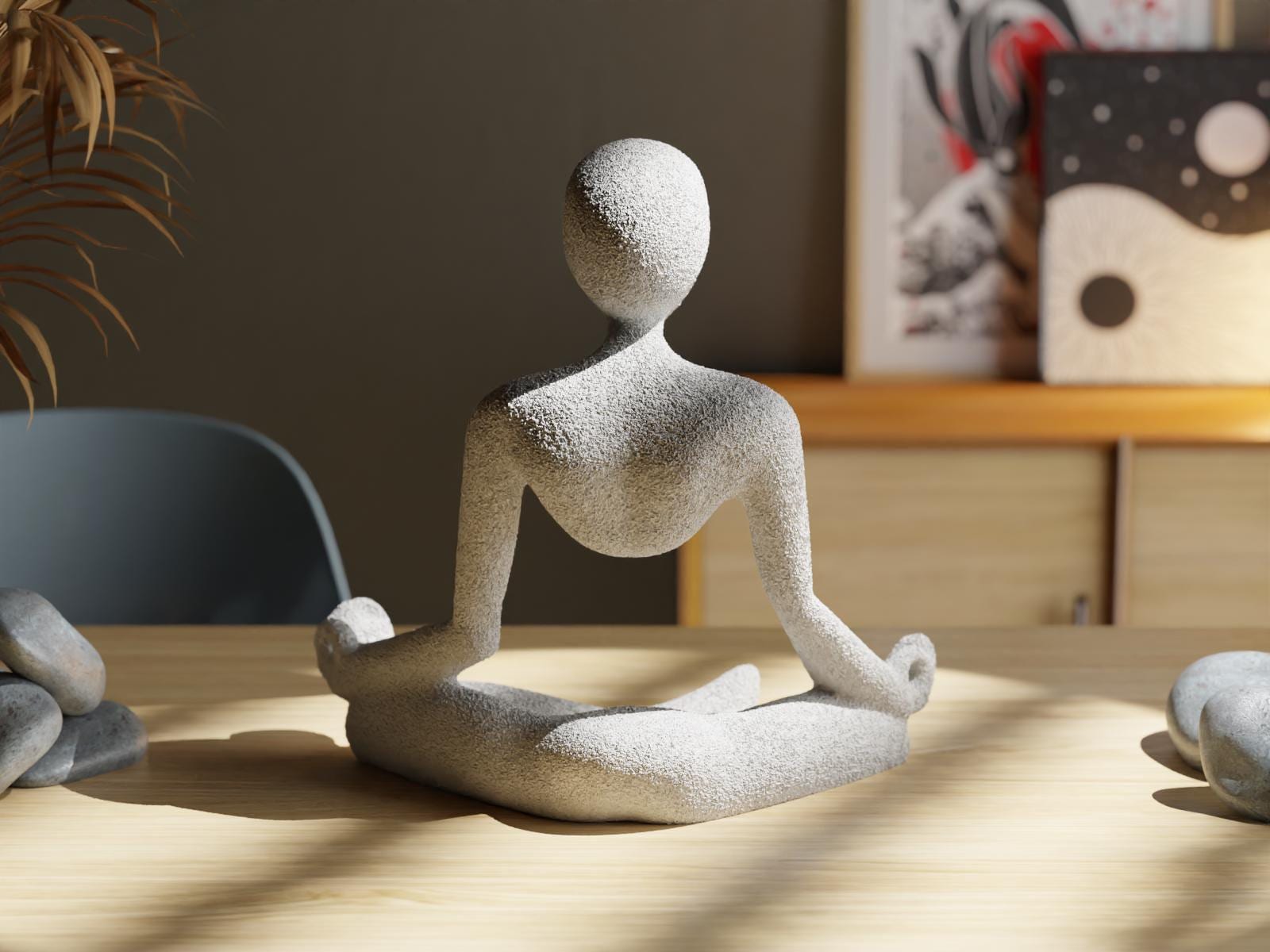 NObody - Medito- Sculpture in Mid-Air