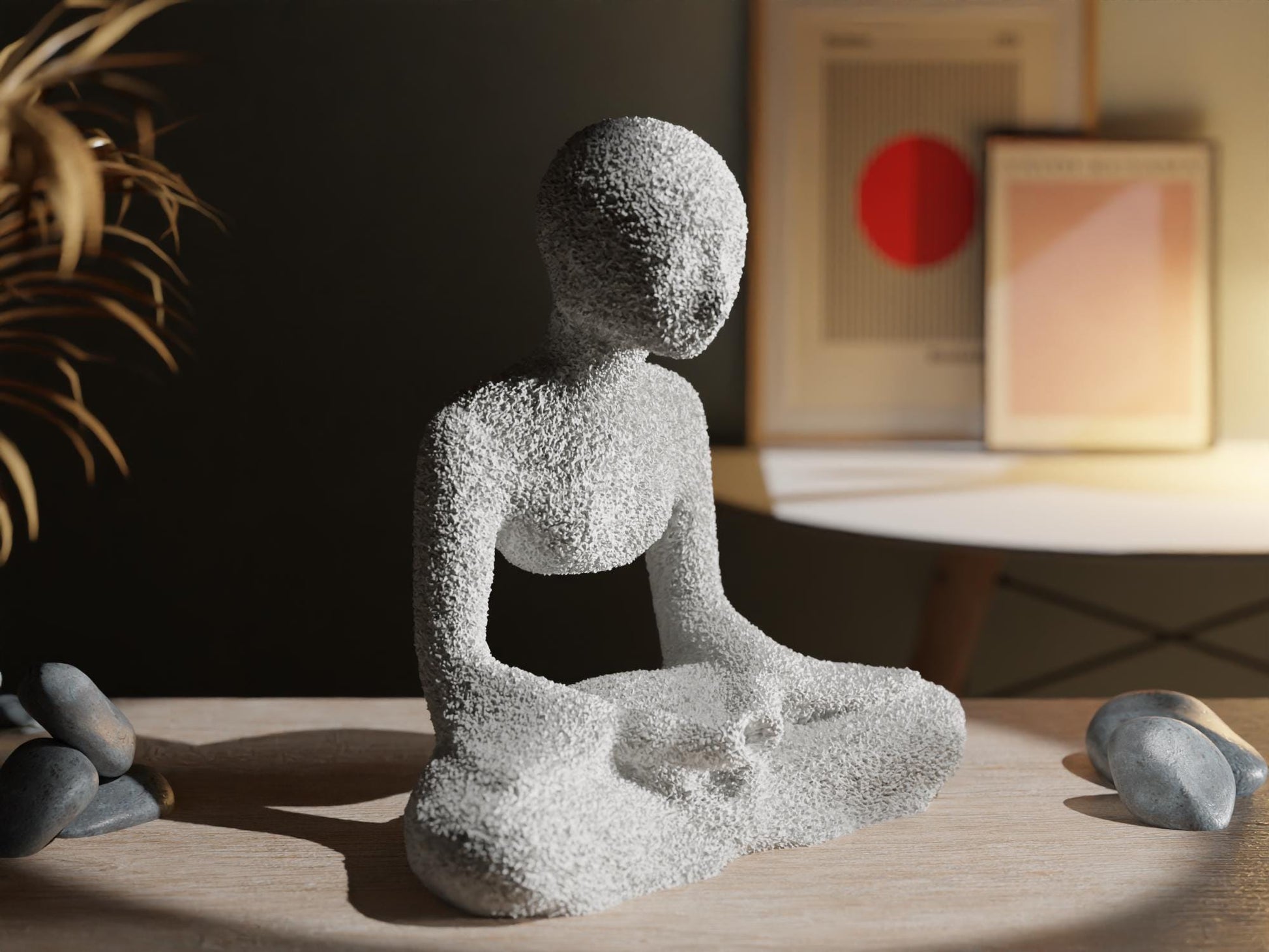 NObody: Monk - Sculpture in Mid-Air