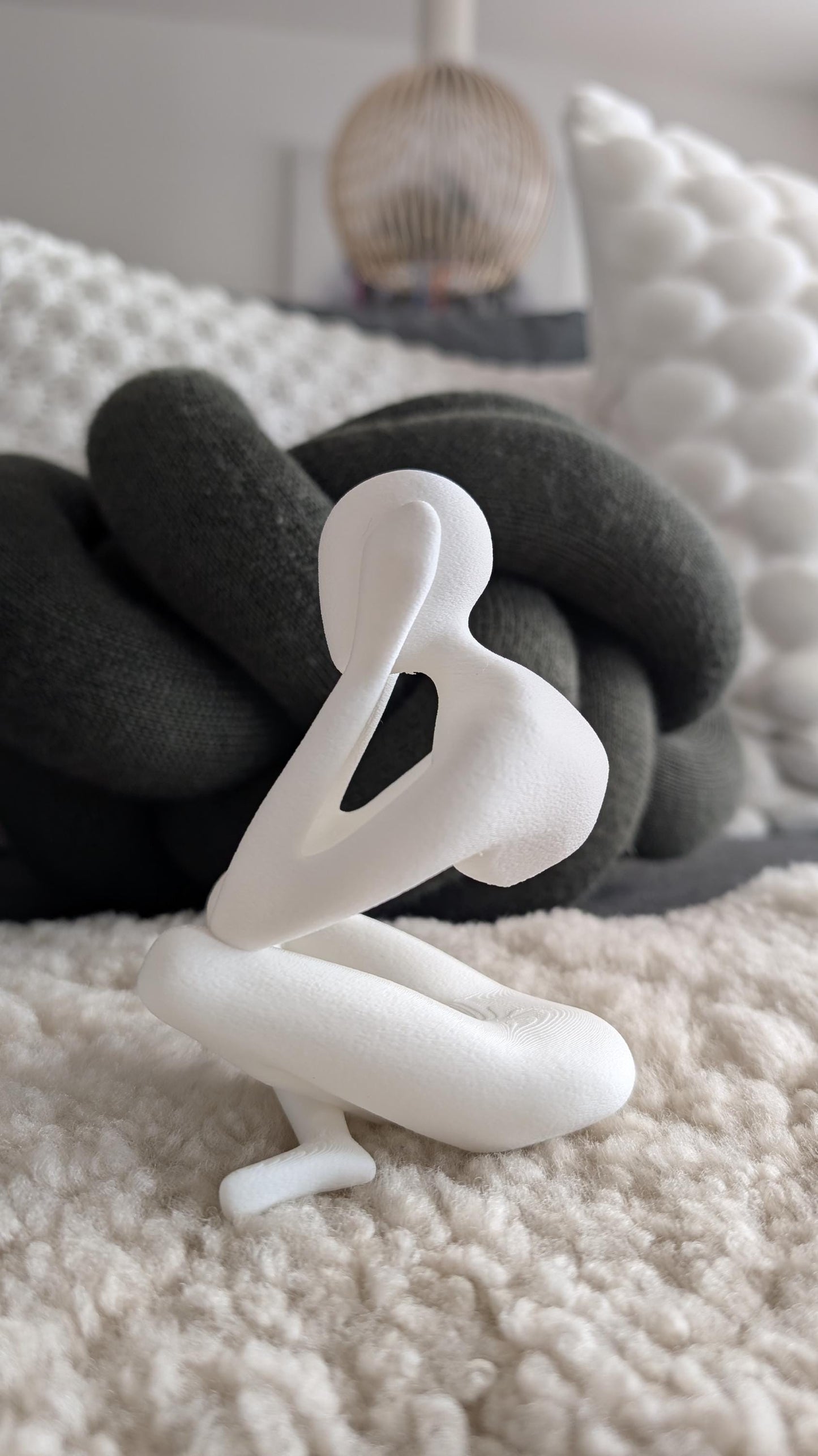 No Evil Trio - Sculpture in Mid-Air